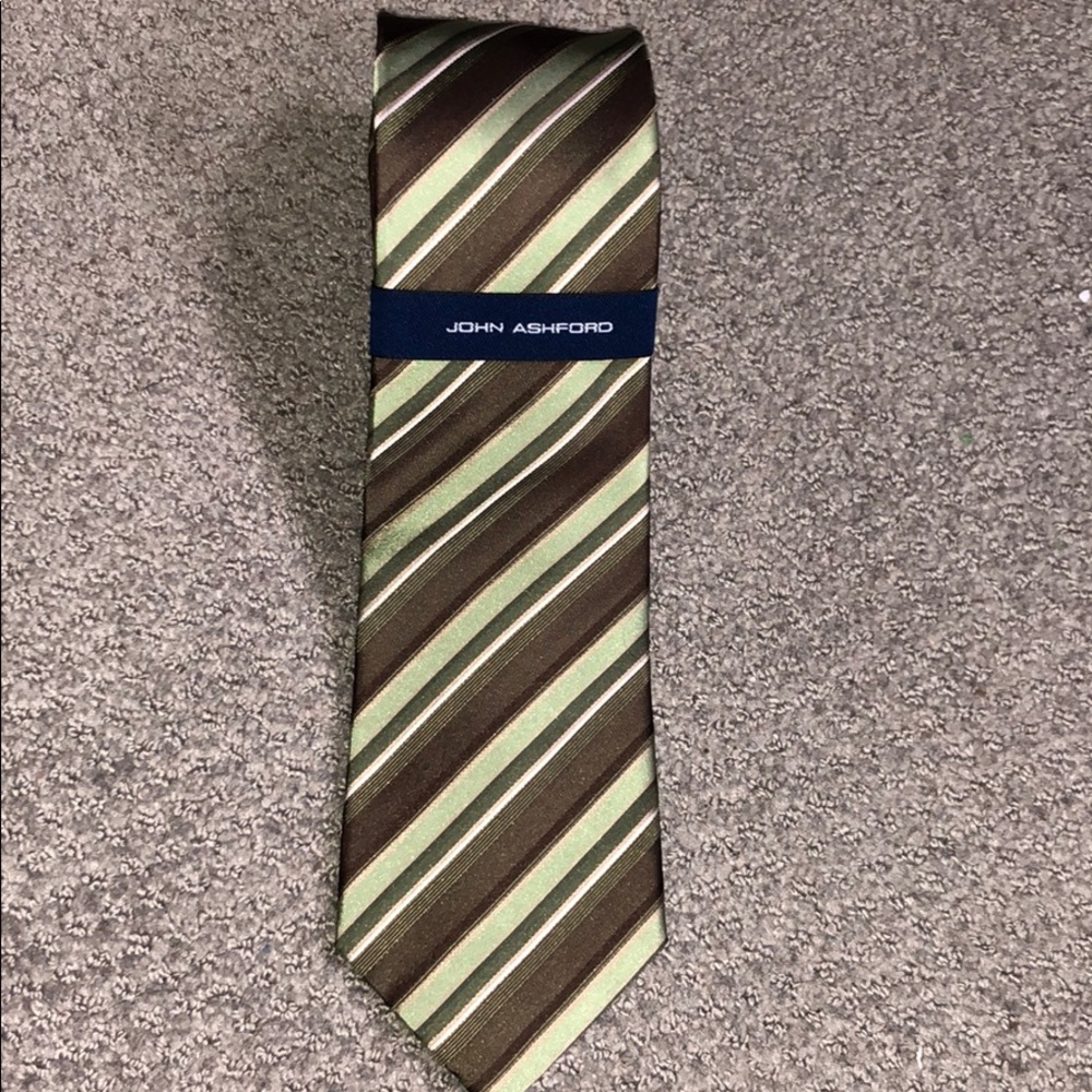 John Ashford 100% silk tie